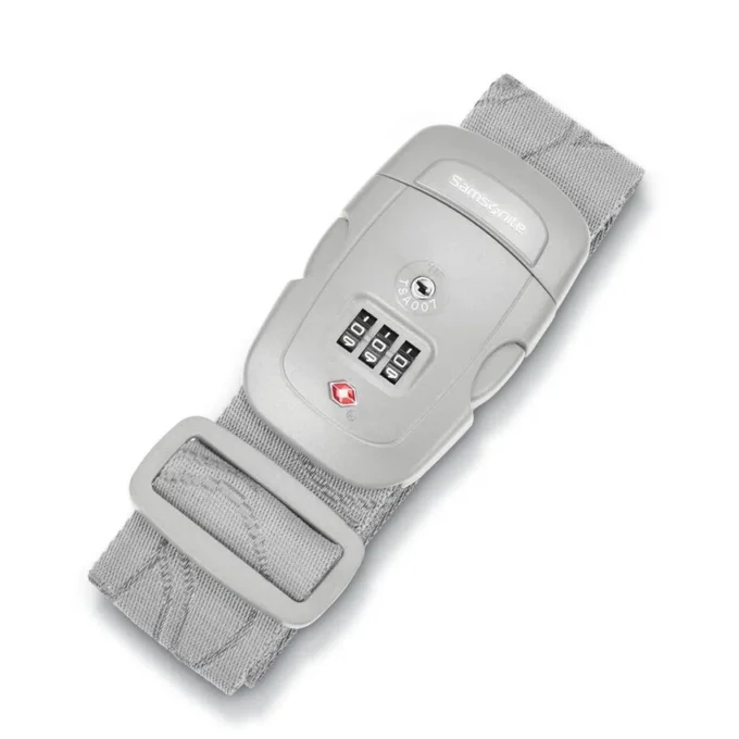 3-cifret Travel Sentry-kombinationsbagagestropp 3-cifret Travel Sentry-kombinationsbagagestropp