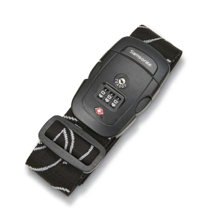 3-cifret Travel Sentry-kombinationsbagagestropp 3-cifret Travel Sentry-kombinationsbagagestropp