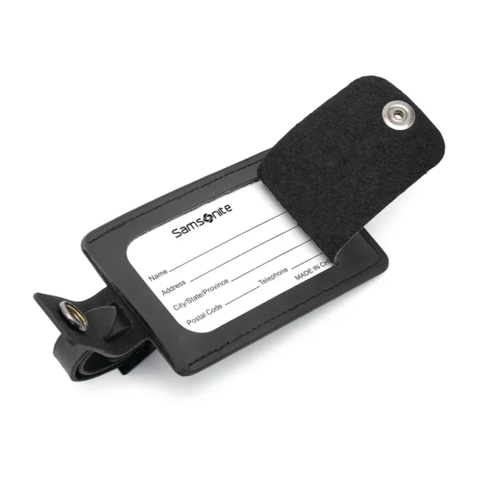 Læder-ID-mærker (sæt med 2) Læder-ID-mærker (sæt med 2)
